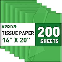 Vista 10 de 1000 hojas de papel de seda blanco, papel de seda de 14" x 20" a granel para Navidad, bodas, cumpleaños, baby showers, Día de San Valentín