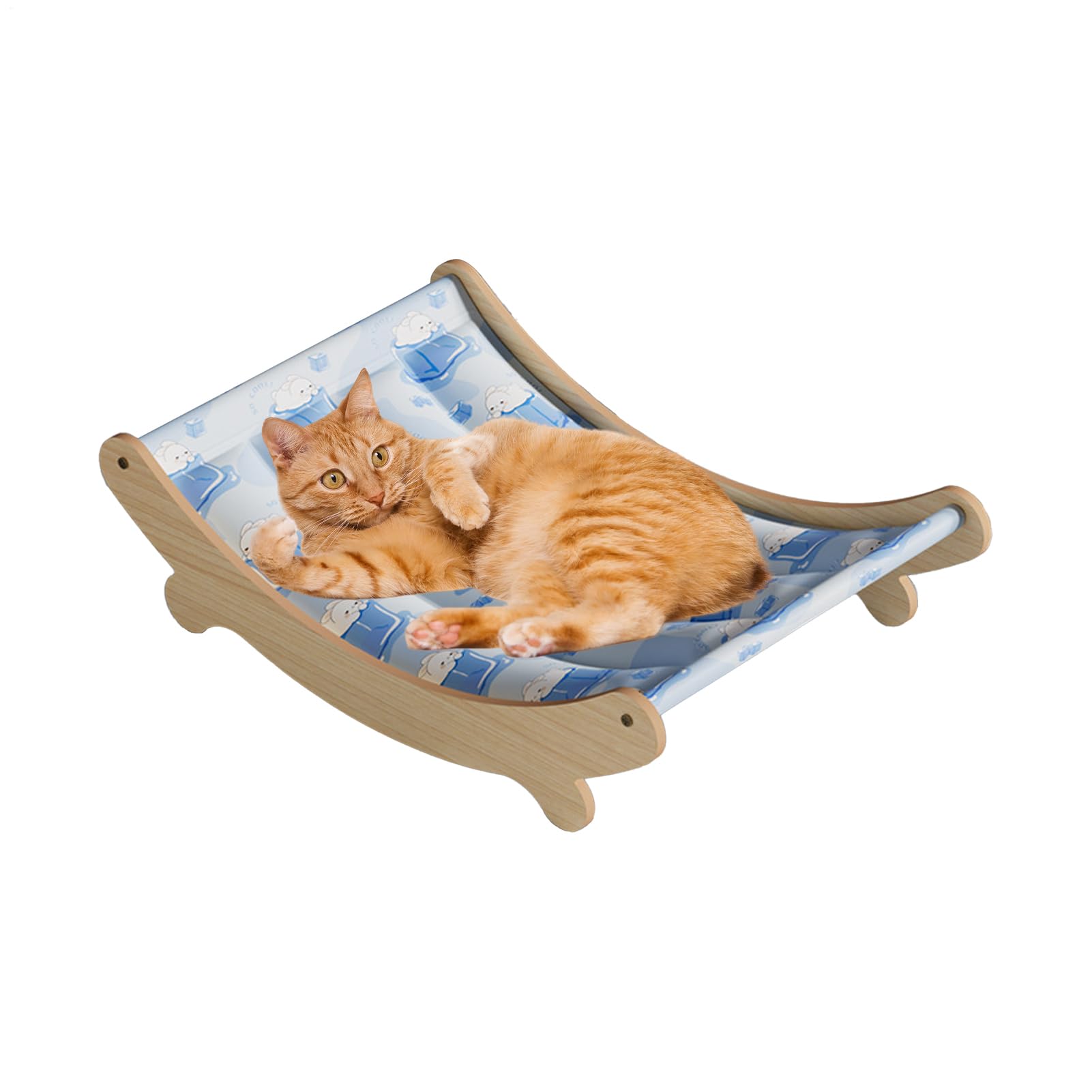 Fauteuil relax pour chat avec panier lavable et rafraîchissant