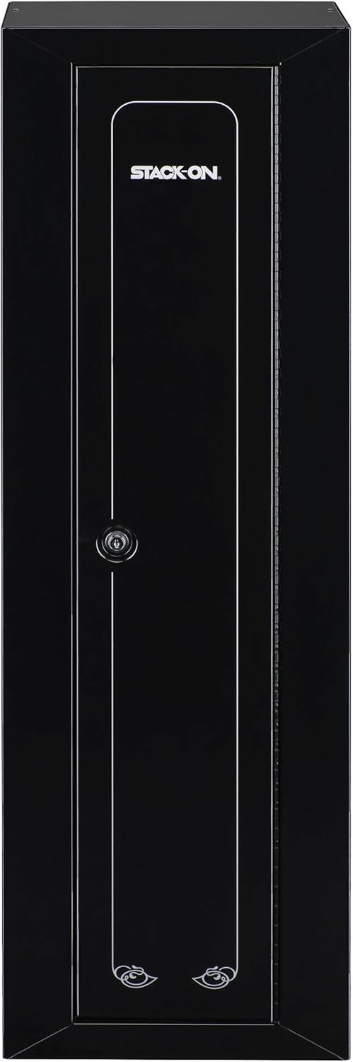 Stack-On GCB-910 Steel 10-Gun Compact Steel Security Cabinet, Black : Sports & Outdoors