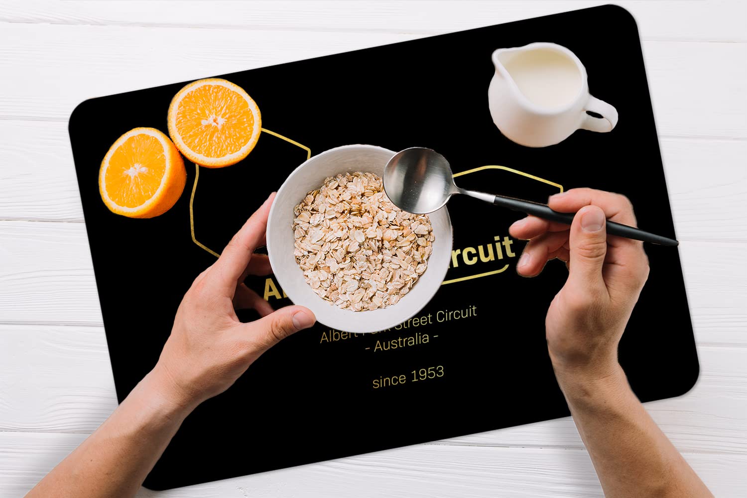 Set De Table - Red Bull Ring - Formule 1- Circuit - 45x30 Cm - 6 Pièces - Cadeau Saint