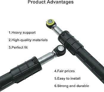 Amazon.com: Washer Shock Absorber 4 Pack Compatible with