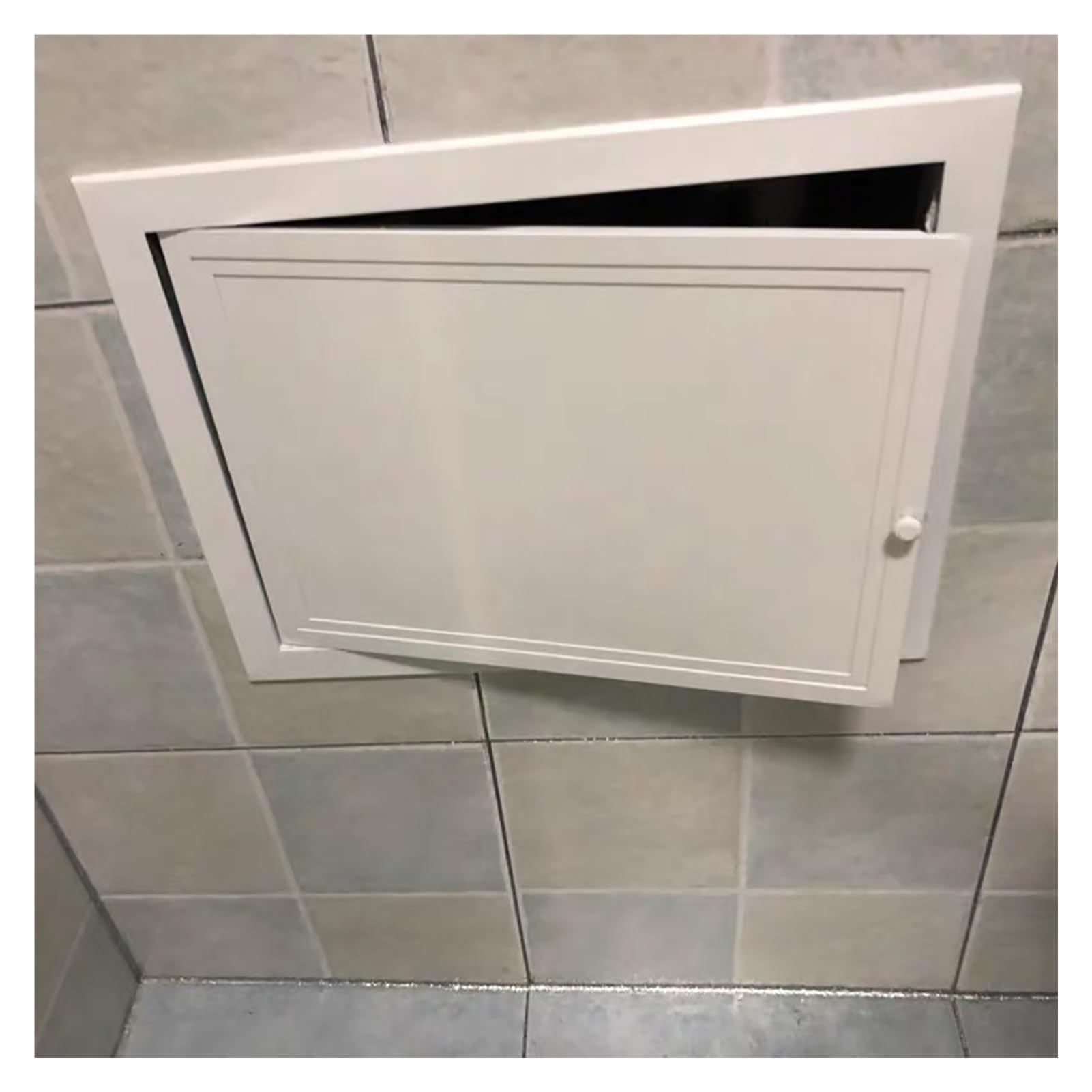 Revisionsklappe Revisionsklappe For Trockenbauwände Im Badezimmer, For Sanitärinstallationen, Zugangstür For Elektrische Verkabelungsplatten Aus Metall Mit Griff, Revisionsklappe(55x65cm(22x26in))