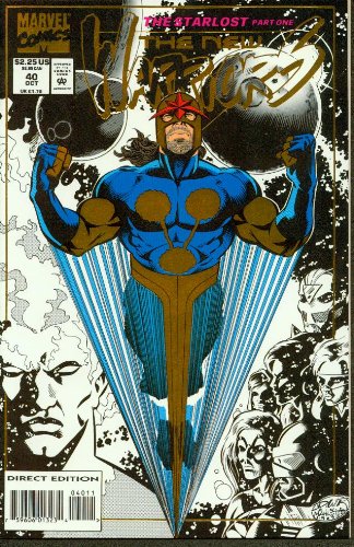 The New Warriors #40 Gold Foil Collector's Edition