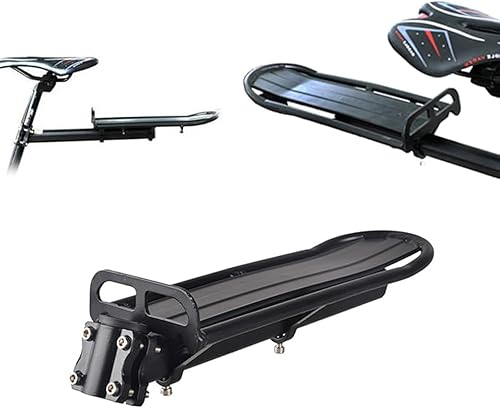 Miniatura 2 de Portaequipajes retráctiles para bicicleta de aleación de aluminio para bicicletas de carga de montaje en bastidor trasero de asiento trasero