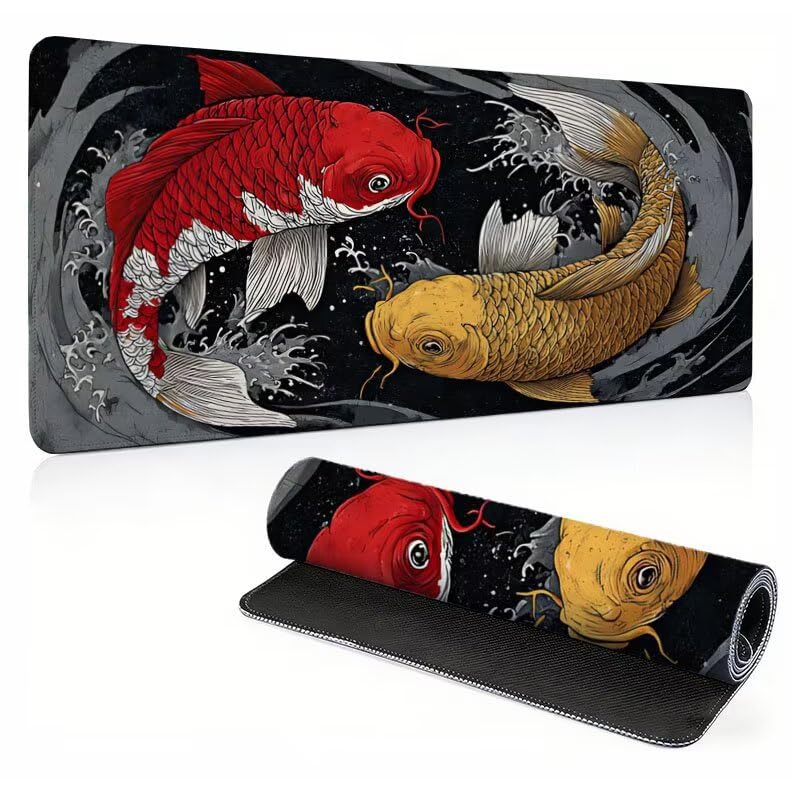 Tapis de souris gaming XXL 800x400 texturé grand tapis bureau lavable