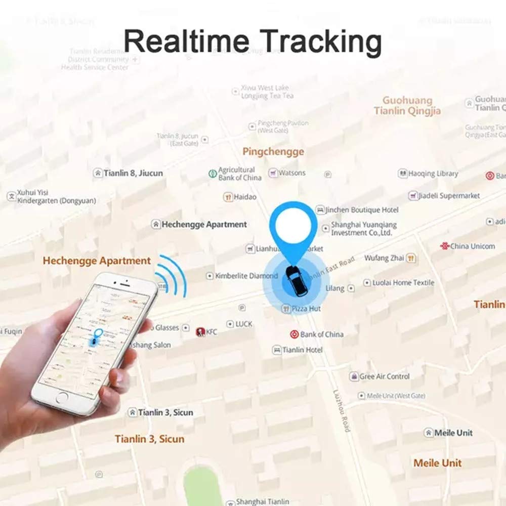 Winnes GPS Tracker para Coches/vehículos,Aceite a Distancia 4G TK806 LTE y Corte de luz, antirrobo y antipérdida, posicionamiento en Tiempo Real, Plataforma/App Gratuita