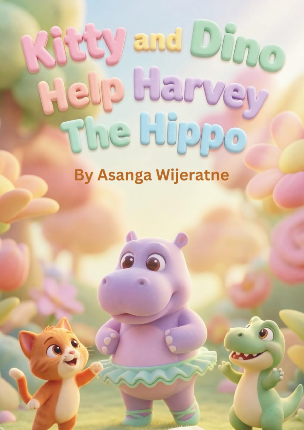 Kitty and Dino Help Harvey The Hippo: A Magical Bedtime Story About Self-Confidence, Being Yourself, and The Joy of Dance (Magical Tales of Kitty and Dino)
