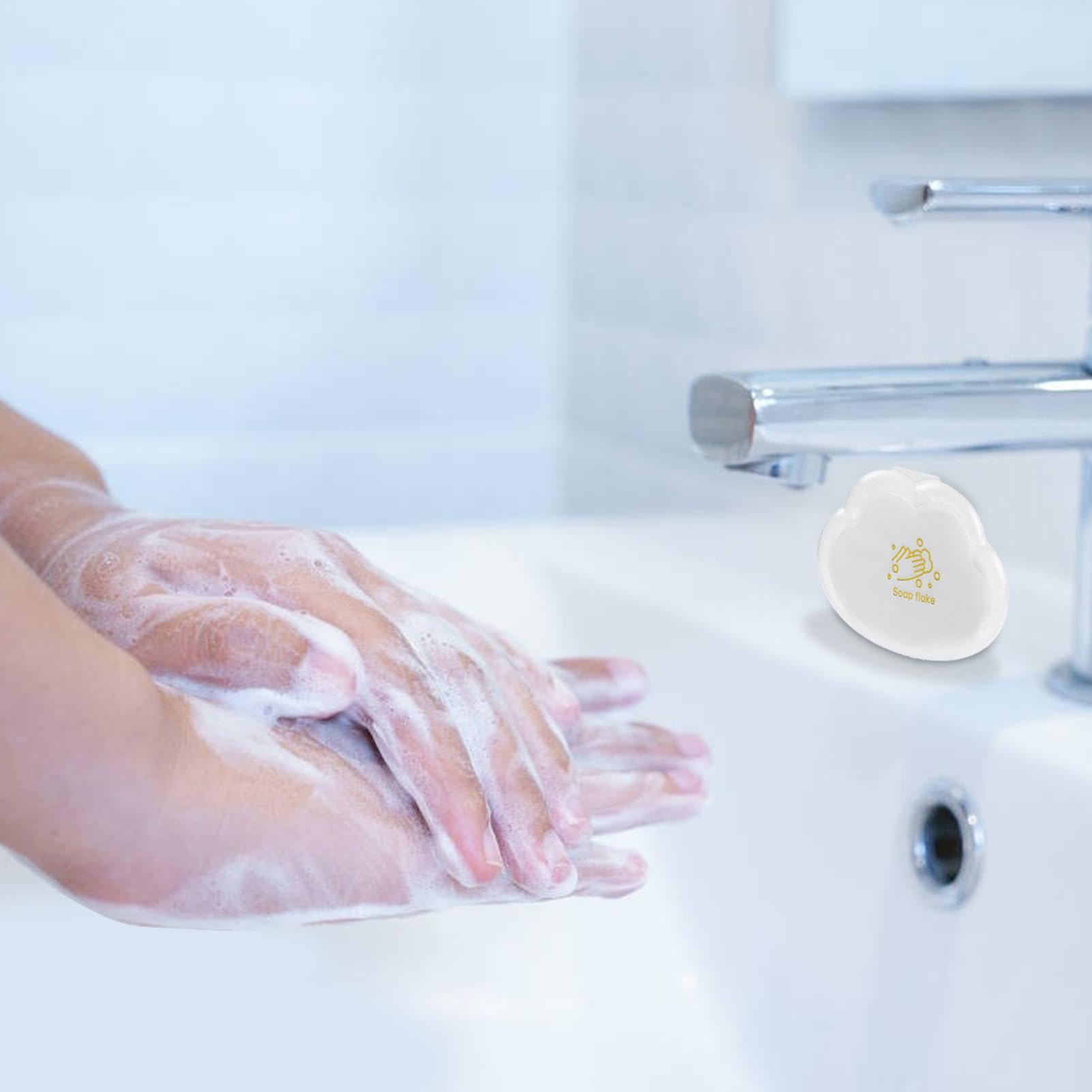 50 Stück Auflösbare Seifenblätter - Tragbare Handwaschseifen Für Outdoor & Reisen