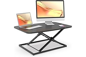 JOY worker Sit to Stand Desk Converter for Enhanced Productivity