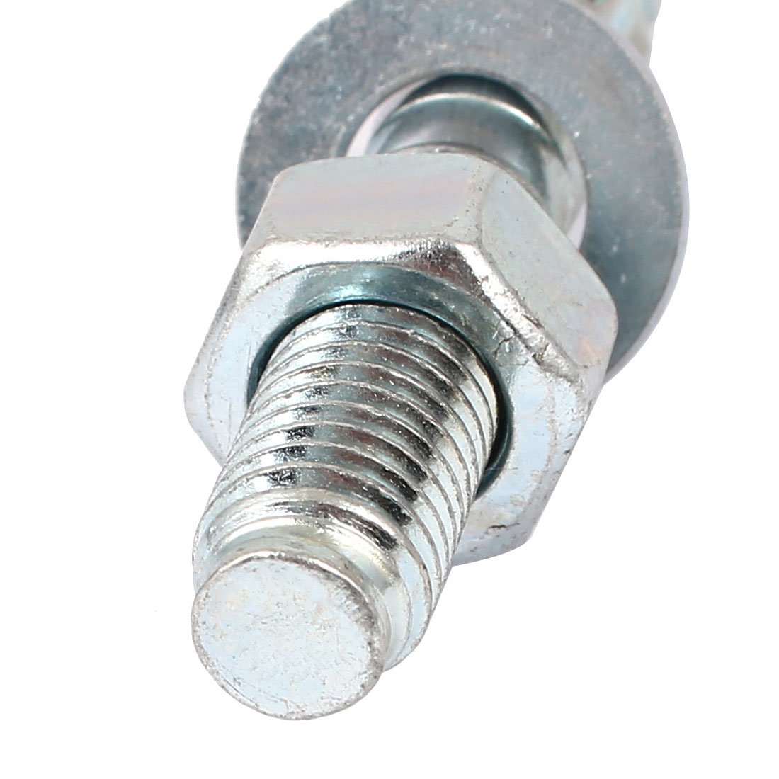 Aexit Blue Zinc Anchors Plated Screw Type Car Repair Expansion Bolt Stud Anchors M12x80mm 4pcs