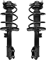 Vista 374 de Detroit Axle - Kit de suspensión delantera de 10 piezas para Chevy Aveo Aveo5 Pontiac G3 Wave 2 Ready Struts Assembly 2 Enlaces de barra