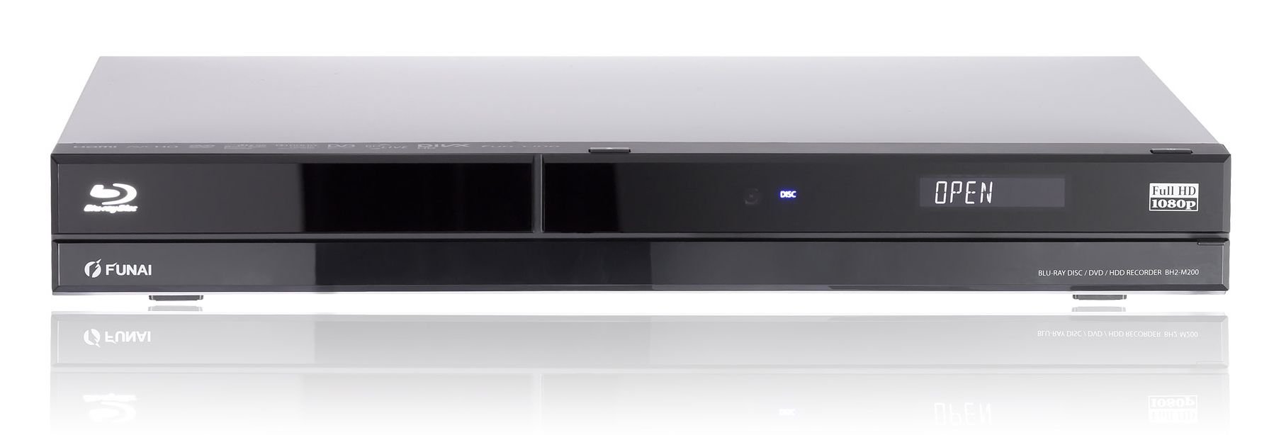 Funai BH2-M200 BluRay-Rekorder 500GB (Full-HD, HDTV, DVB-T)