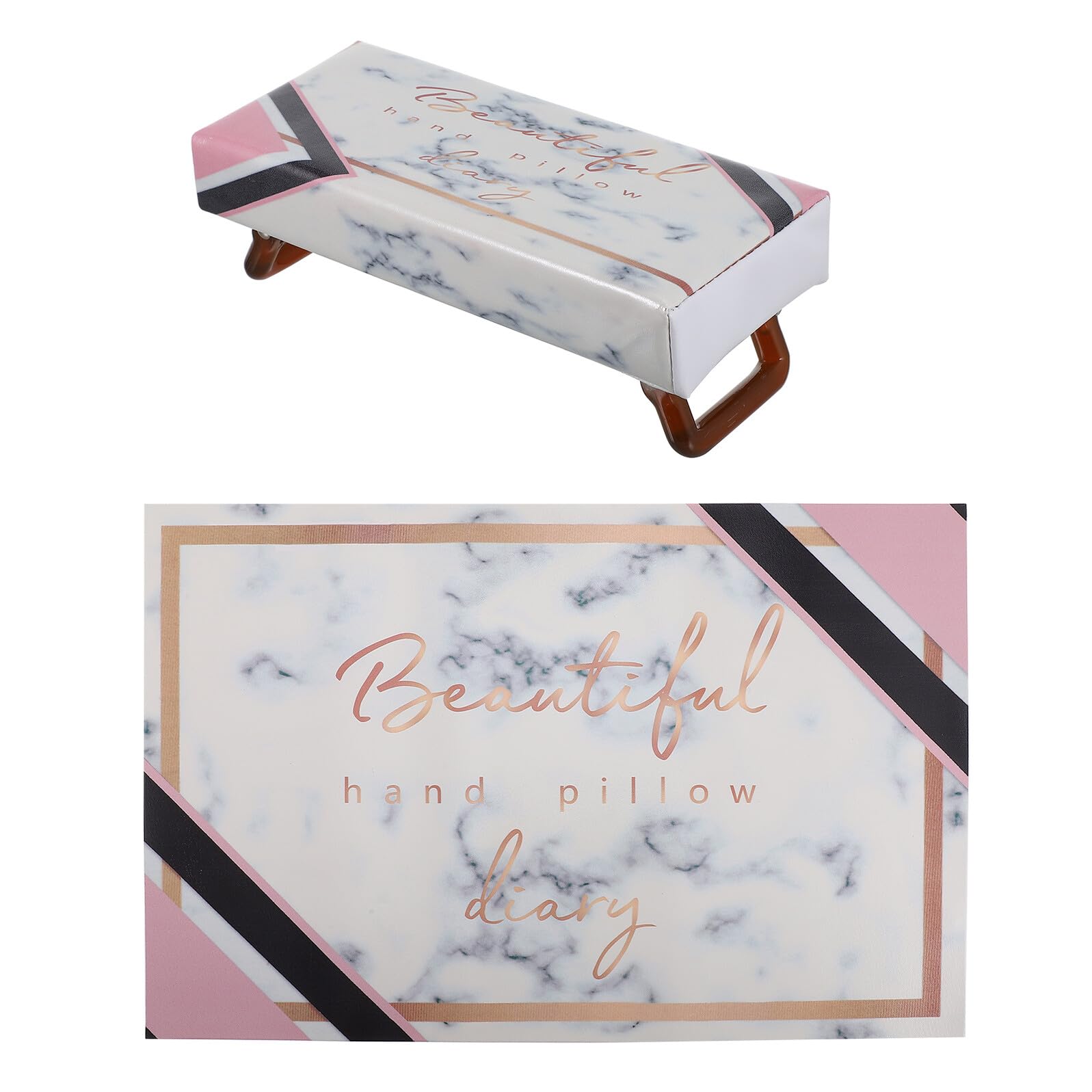 Cuscino Pieghevole Art Manicure, Pu Supporto Nail