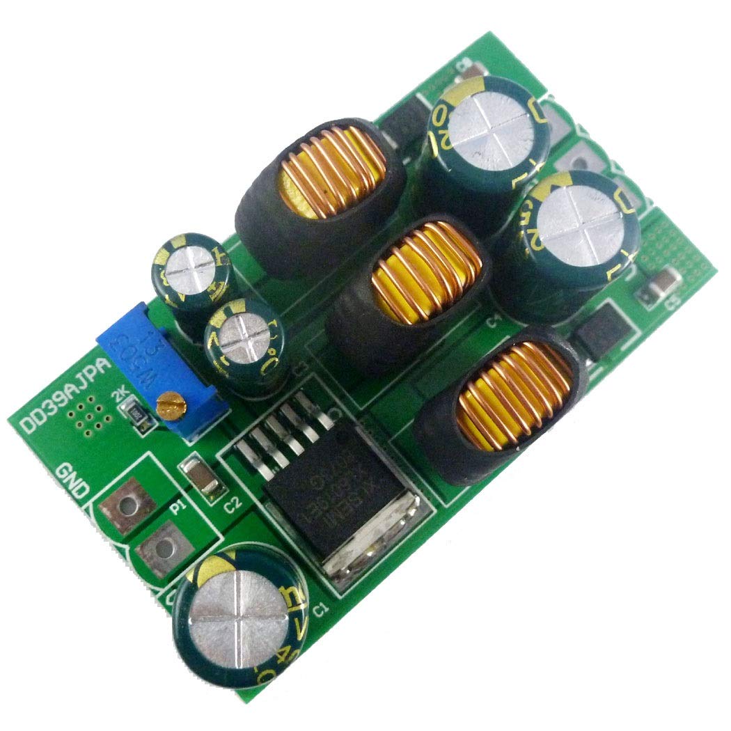 +-5V 6V 9V 10V 12V 15V 24V Positive & Negative Dual DC DC Boost-Buck Converter (with Terminal, 5)