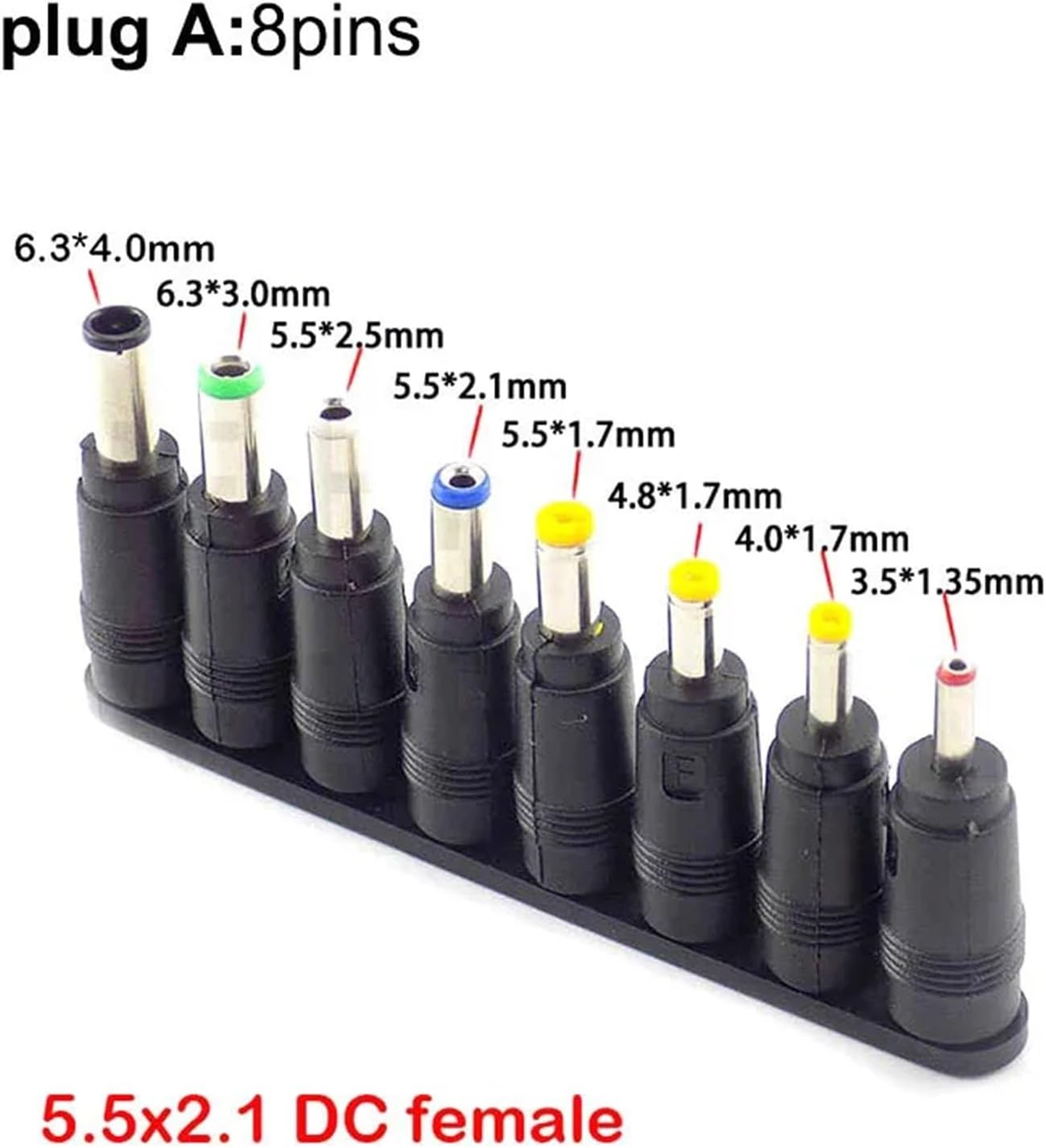 1pcs DC 5V to 9V 8.6V 12V 12.6V USB Power Boost Line Module Converter Cable 5.5x2.1mm to DC Male Connector Adapter(Type A Adapter)