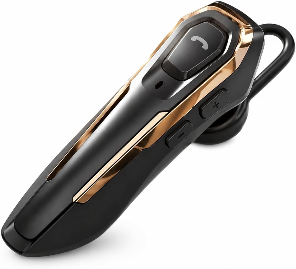 Manos libres Bluetooth V5.4, auricular inalámbrico dorado