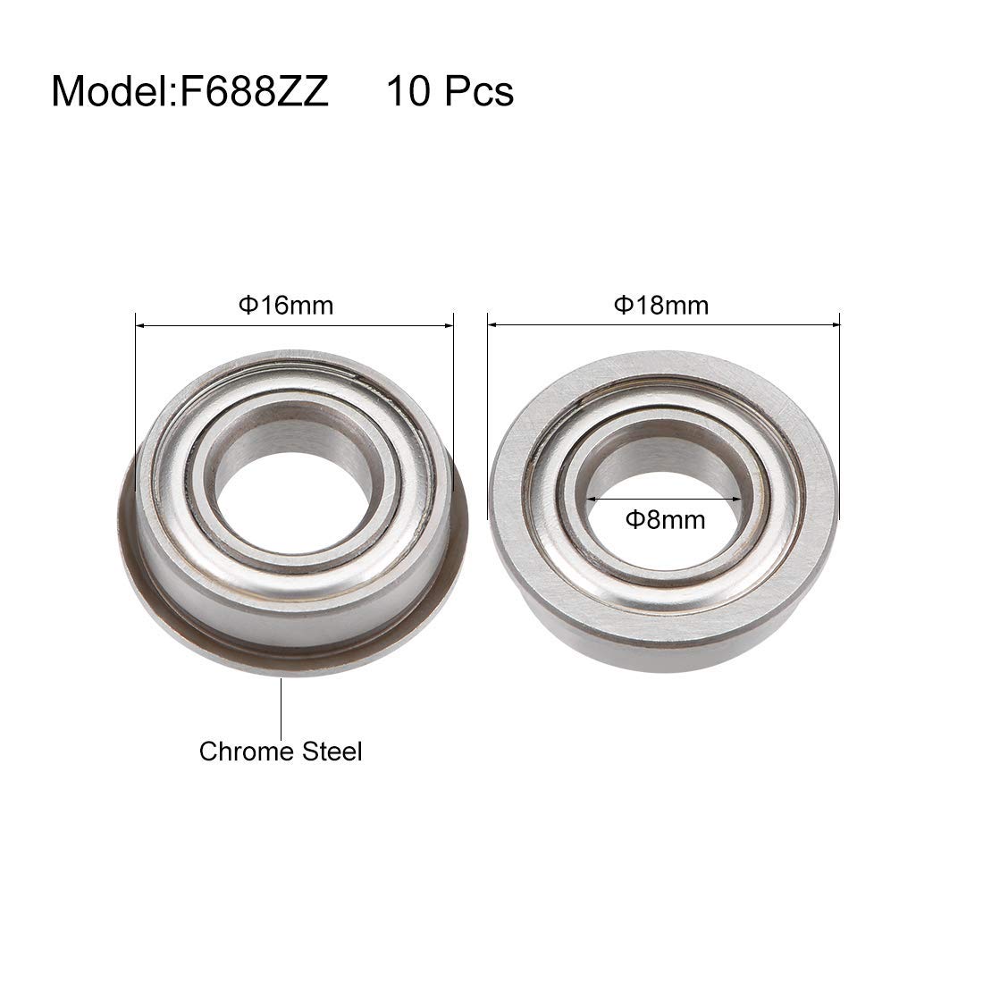Traxxas 5116 Bearings Two (2) Traxxas 5116 5x11x4mm Replacement ...