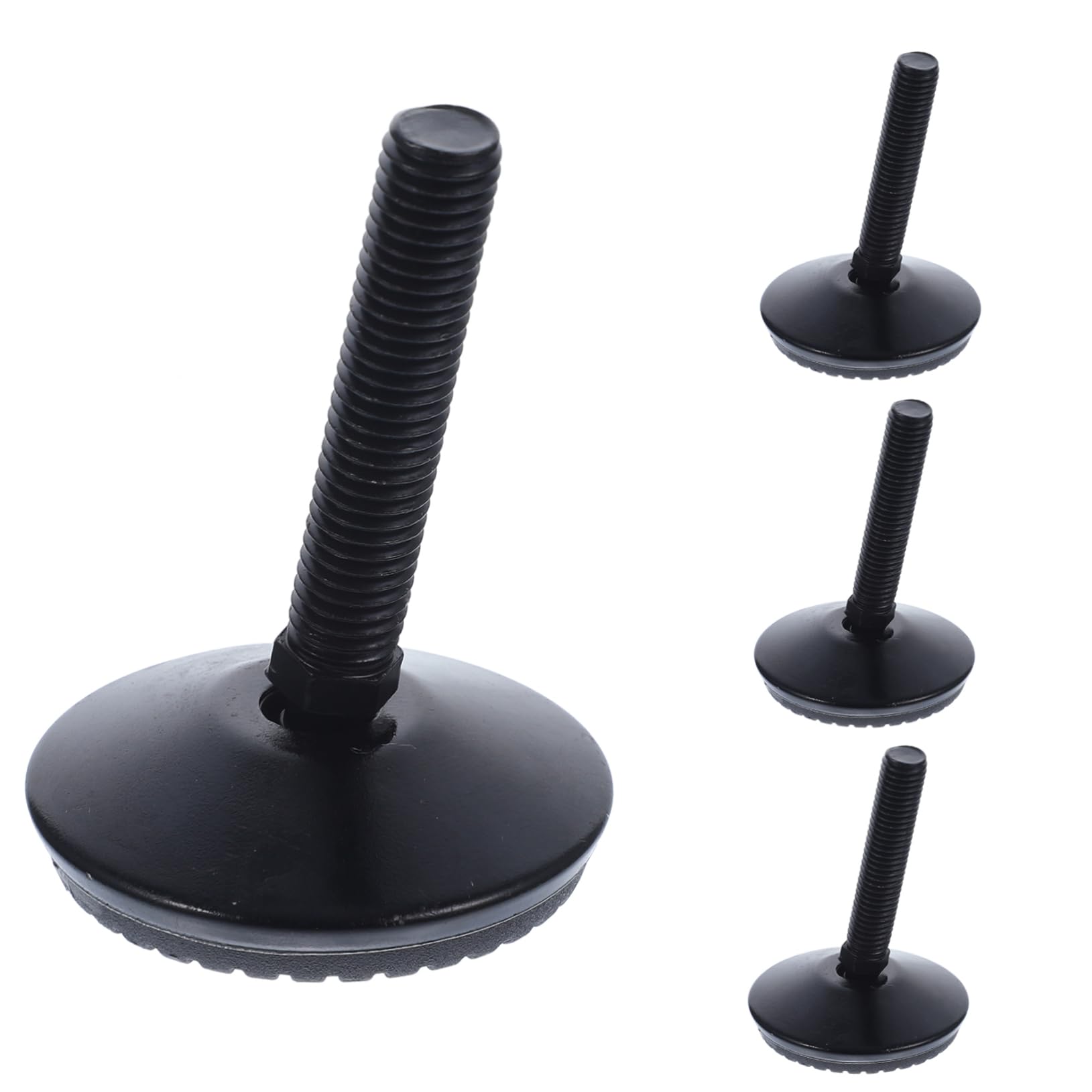 Niveladores de muebles ajustables giratorios con tornillo para estabilizar maquinaria pesada