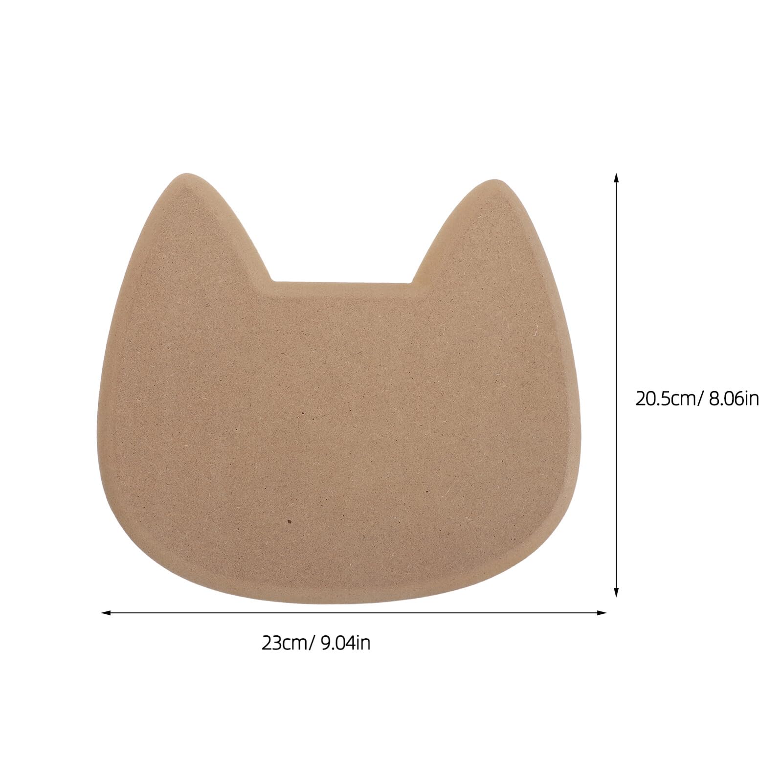 ABOOFAN Moule en Bois en Céramique de Chat – Outil de Modelage à Main pour Argile, Pâte Polymère et Poterie – Kit de Fabrication D’assiettes Artisanales Décoratives – Accessoire Loisirs