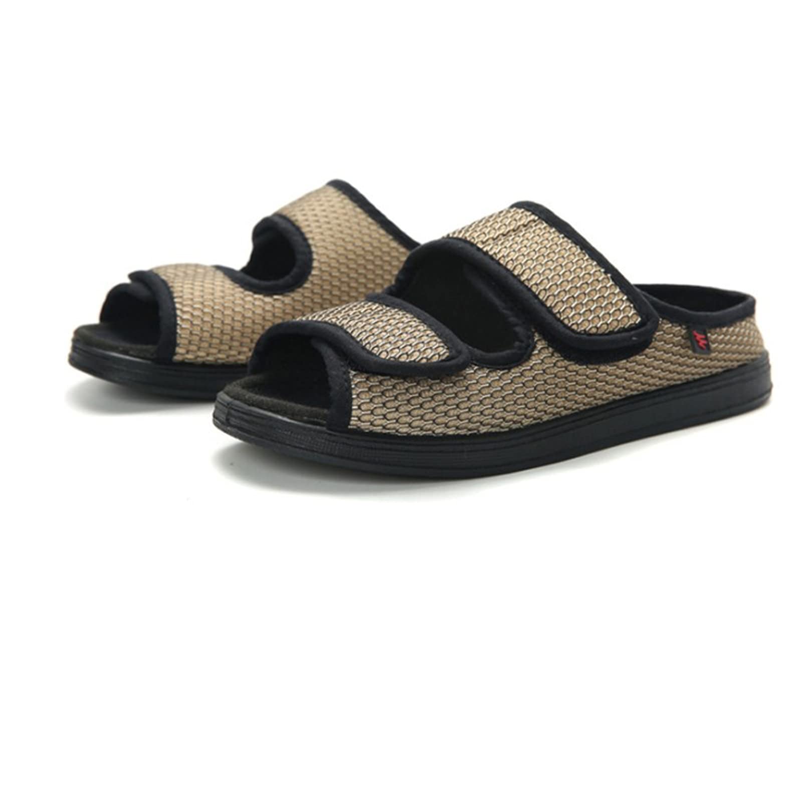 Chaussures pour diabétique homme avec fermeture réglable extra large