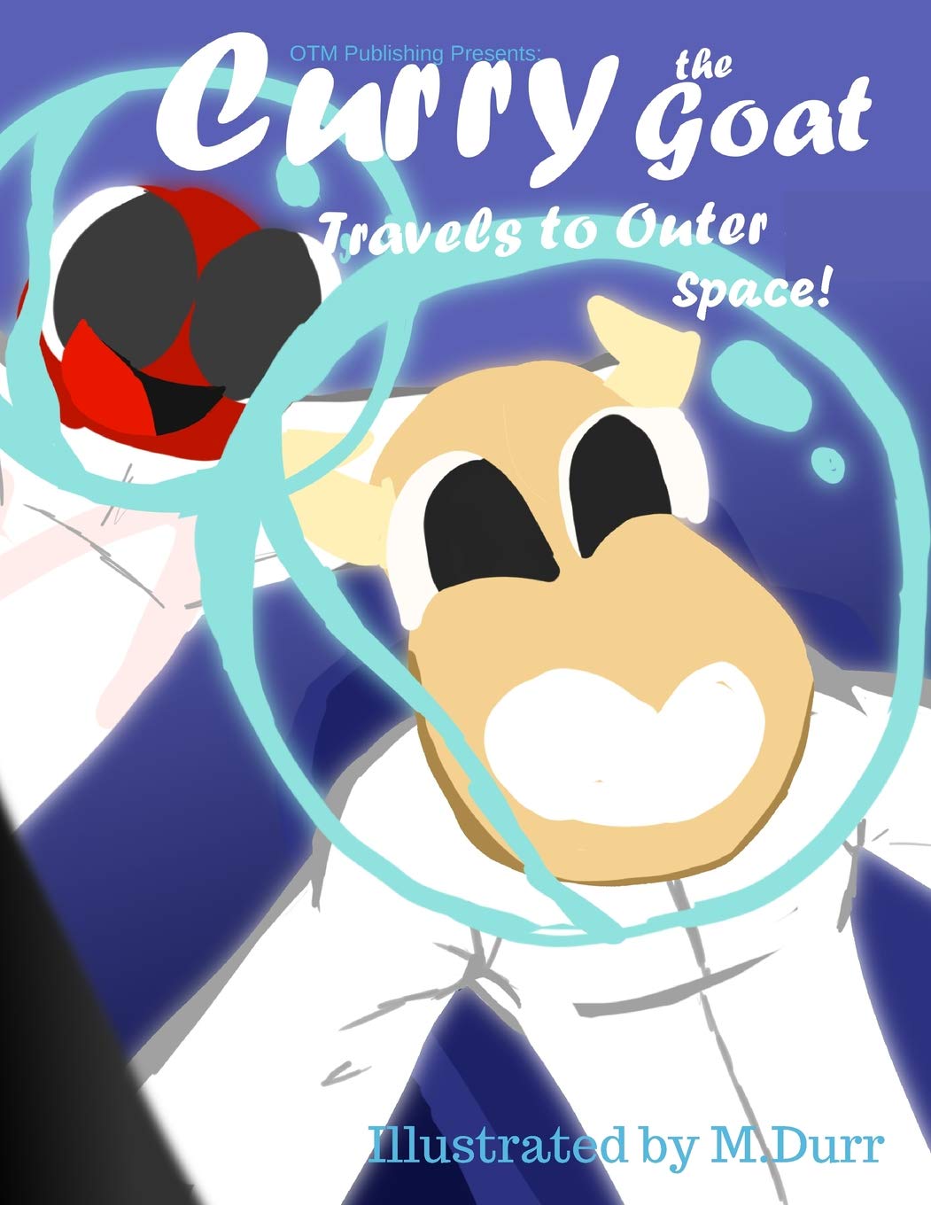 Curry the Goat Travels to Outer Space