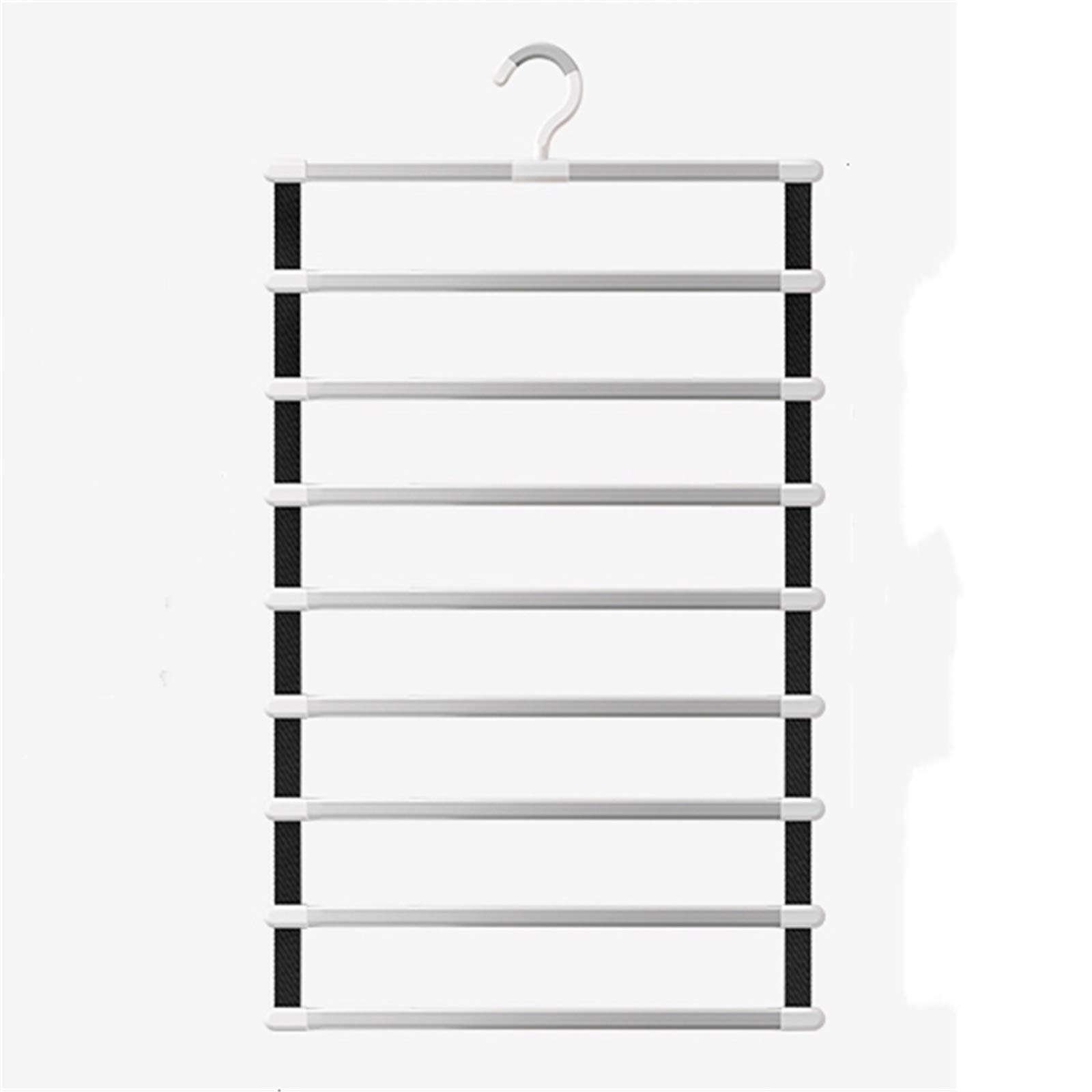 Trousers Hangers Folding Hanger Pants Rack Clip Household Space Saving(35.5x56.5cm)