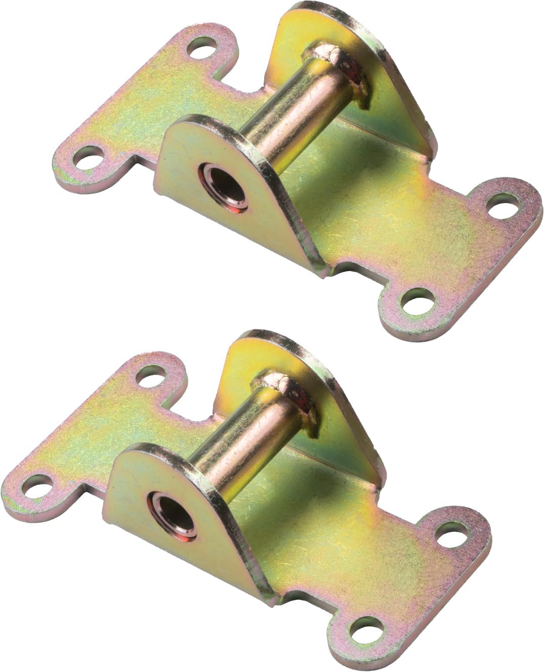 SBC/BBC Solid Steel Motor Mount Engine Bracket Kit for Chevy V8 283 327 350 400 Small & Big Block Chevy Engines Off Road Racing Frame Mount