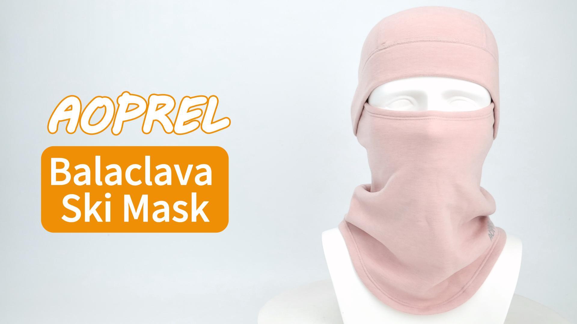 Amazon.com: AOPREL Kids Balaclava Ski Mask, Modal Wool Blend Soft