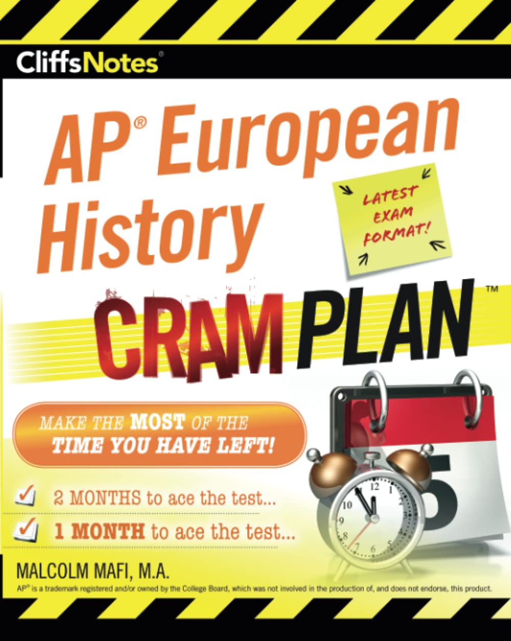 CliffsNotes AP European History Cram Plan