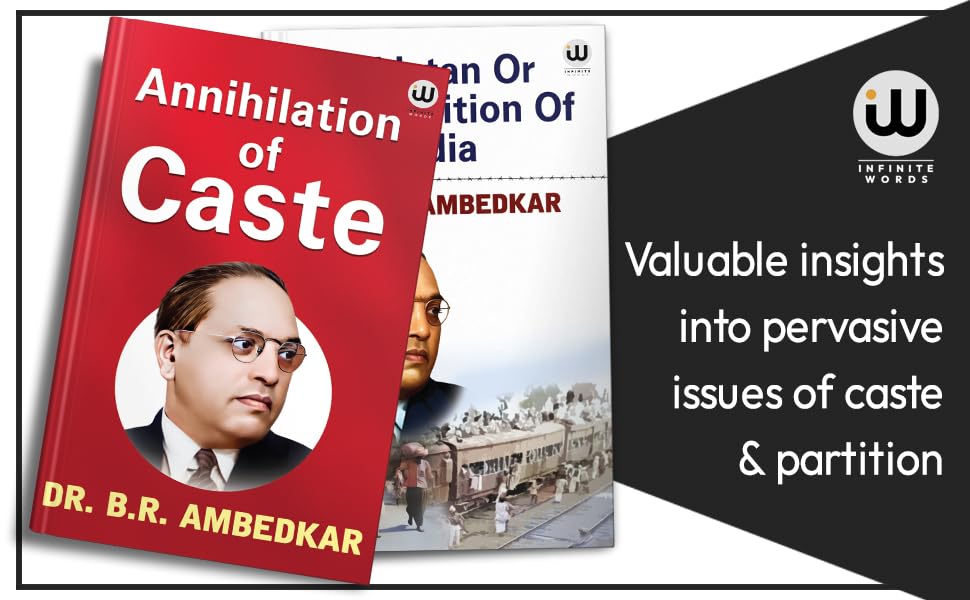 Pakistan Or The Partition Of India | Annihilation of Caste Combo | Dr. B.R. Ambedkar | Thoughts On Pakistan | English Paperback | The Original Edition | Book Books पाकिस्तान और भारत का विभाजन br Bhimrao in india castes works b r pride baba saheb Bheemrao Bheem Rao Bhim Problem Untouchables Ambedkar's all Writings Father Constitution Speeches Roy Hindi by Annotated Critical Navayana and other tharoor essays डॉ. बाबासाहेब आंबेडकर डा बाबा साहेब, डॉ भीमराव अम्बेडकर, अंबेडकर bharat ka vibhajan understanding mai + kaise bana shashi states and minorities waiting for visa Rupee Biography Autobiography Auto biography on Buddhism Buddha and his Dhamma Jaat Paat Ka Vinash पाकिस्तान और भारत का विभाजन अथवा athva bharat ka vibhajan atharva aur Annihilation of Caste with a reply to Mahatma Gandhi System Annhilation Cast Anhilation Matters Arundhati inhilation inhalation 4