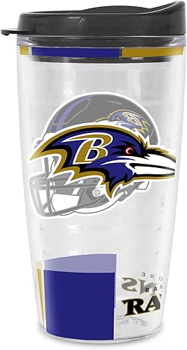Miniatura 57 de Rico Industries NFL - Vaso clásico de fútbol americano de doble pared, 16 oz o 20 onzas, tapa W