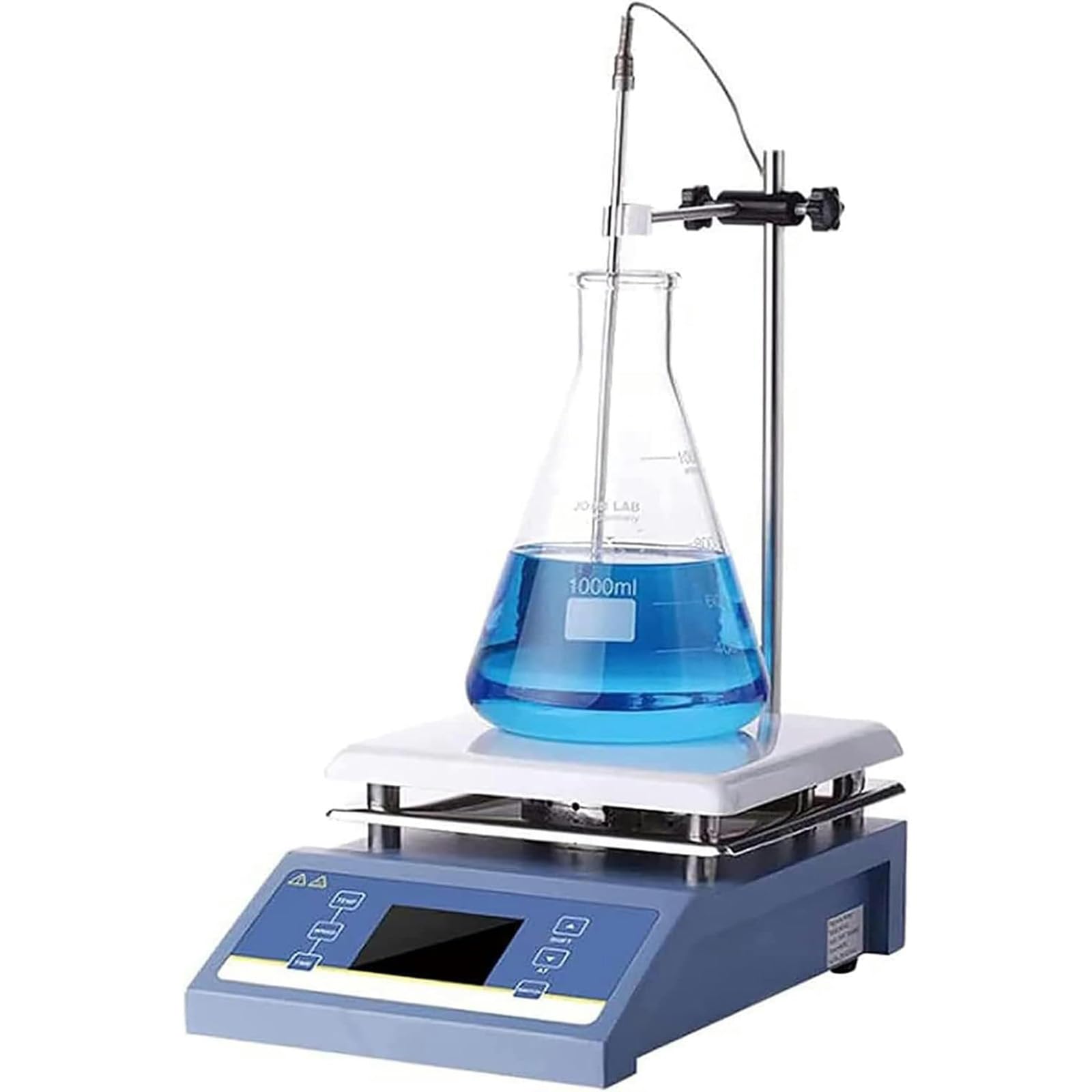 Agitatore Magnetico con Display Digitale, Riscaldamento A Temperatura Costante, Contenitore Riscaldante con Agitazione Magnetica da Laboratorio, Agitatore Magnetico Digit