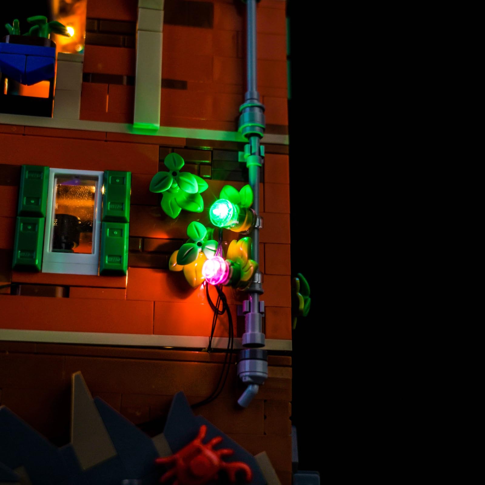 Juego de luces LED compatible con Lego 21359 Riviera italiana (no modelo), juego de iluminación decorativa compatible con Lego Italian Riviera juguete creativo — view 7