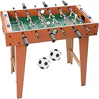 Mini Mesa Pebolimm Infantil Totó Pé Alto 18 Jogadores 60 cm