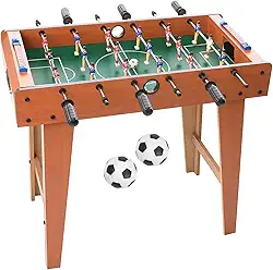 Mini Mesa Pebolimm Infantil Totó Pé Alto 18 Jogadores 60 cm