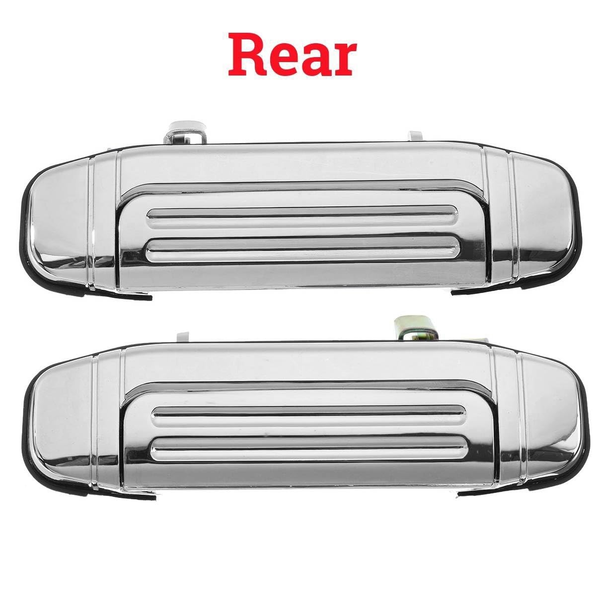 Front Right Side Car Outer Exterior Door Handles Chrome MR156876