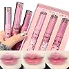 Lipstick Lovely High-Color Lip Glitter Lip Rom&nd Gloss Transparent Long-Lasting Lipstick Lovely Cosmetics Moisturizing, Sparkle, Tinted Lip Gloss Long-Lasting, Long-Wearing, Korean Cosmetics LiA01#+