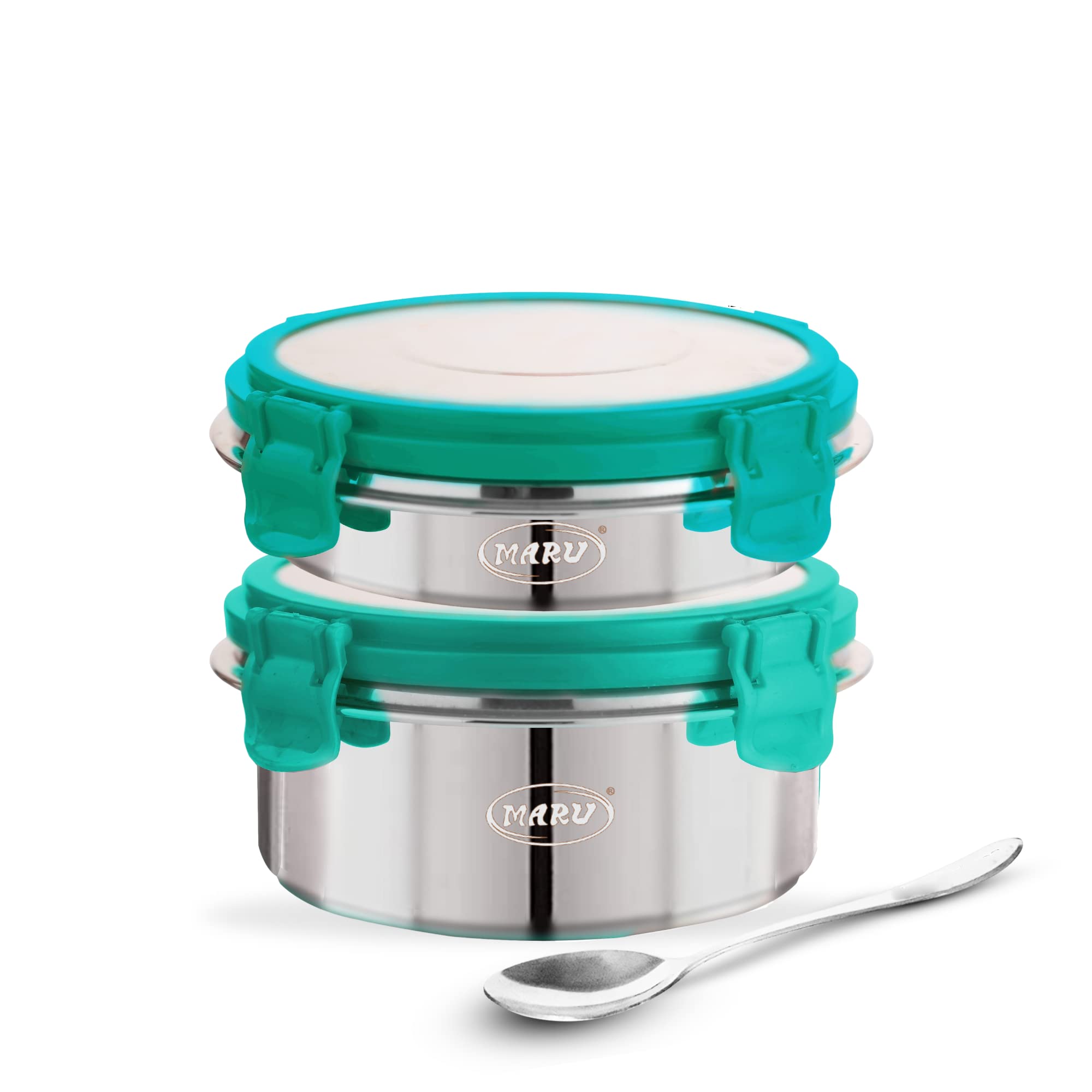 See full amazon price history chart for MARU Stainless Steel Lunch Box for Kids & Adults (550ML + 280ML), Tiffin Box for School and Office with Leakproof Steel Lids, Airtight Lunch Container for Women & Men 2 Pcs with 1 Spoon, Sea Green MARU Stainless Steel Lunch Box for Kids & Adults (550ML + 280ML), Tiffin Box for School and Office with Leakproof Steel Lids, Airtight Lunch Container for Women & Men 2 Pcs with 1 Spoon, Sea Green (B091PYZHF5) Amazon Price History, Amazon Price Tracker