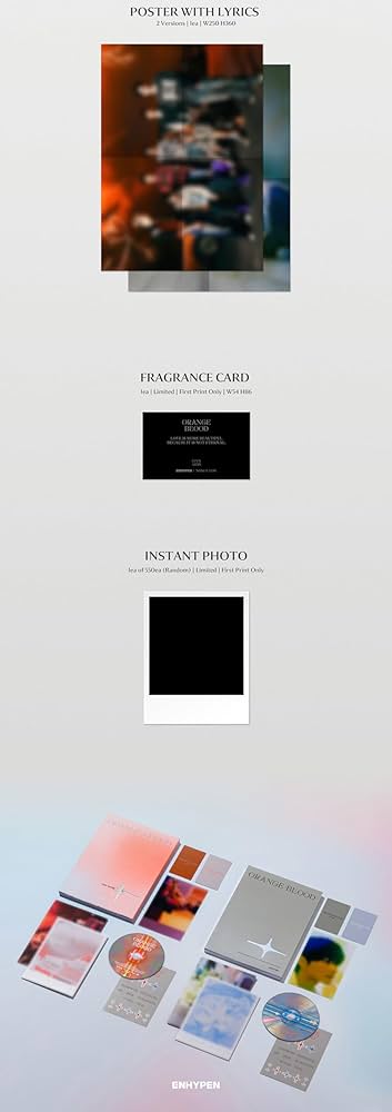 Amazon.co.jp: ENHYPEN Orange Blood 5th Mini Album Standard 2
