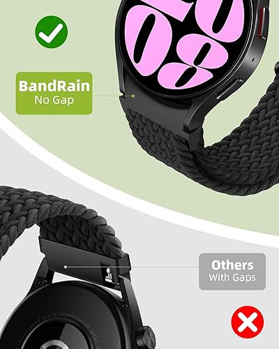 Miniatura 3 de One Click - Correas trenzadas sin huecos compatibles con Samsung Galaxy Watch 6 4 5 Band 1.575 in 1.732 inGalaxy Watch 4 Classic Band 1.654 in 1.811