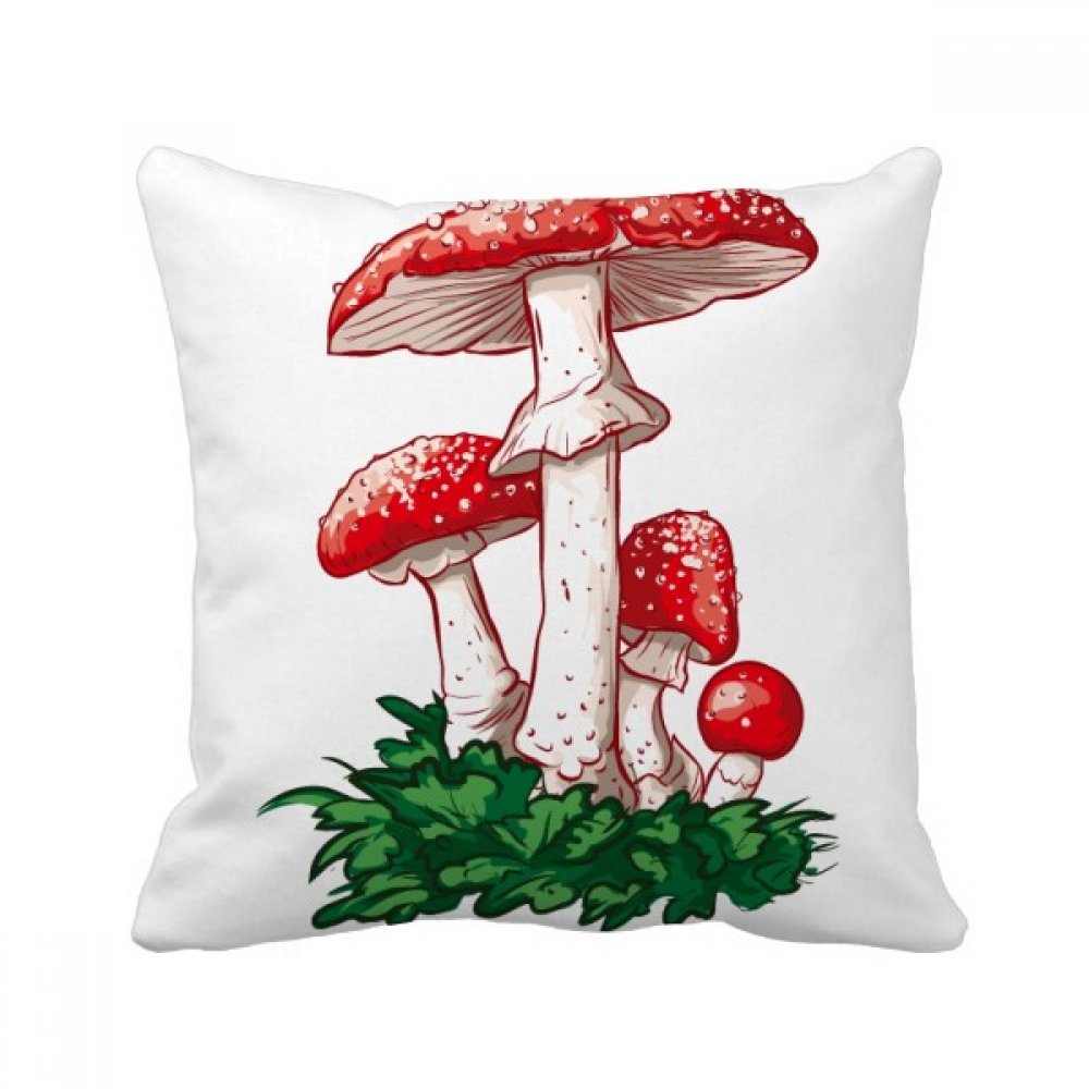 Coussin champignon vénéneux Place Rouge 40x40 cm décoratif