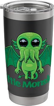 Little Monster Sea Creature Cute Creepy Mythical Buddy Stainless Steel Insulated Tumbler