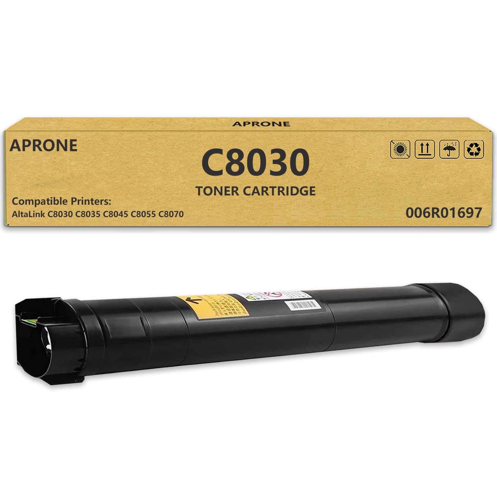 C8030 Black Toner Cartridge 006R01697 Replacment for Xerox