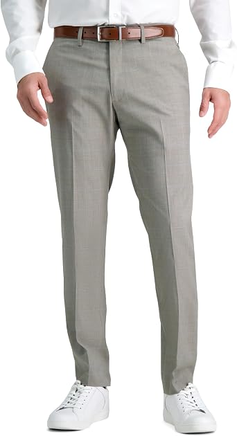 Kenneth Cole Reaction Mens Fashion Patterned Slim Fit Dress Pant