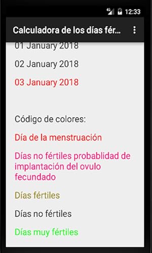 Fertile Days Calculator