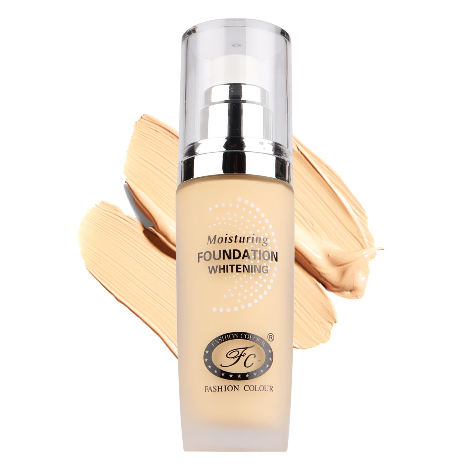 Fashion Colour Moisturing Matte Foundation Whitening | Foundation For Dry Skin | Full Coverage Blendable | Normal To Oily Skin | (Rose Ivory, 40ML)