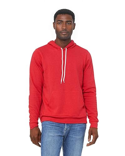 Bella + Canvas Unisex Poly-Cotton Fleece Pullover Hoodie (3719) DEEP