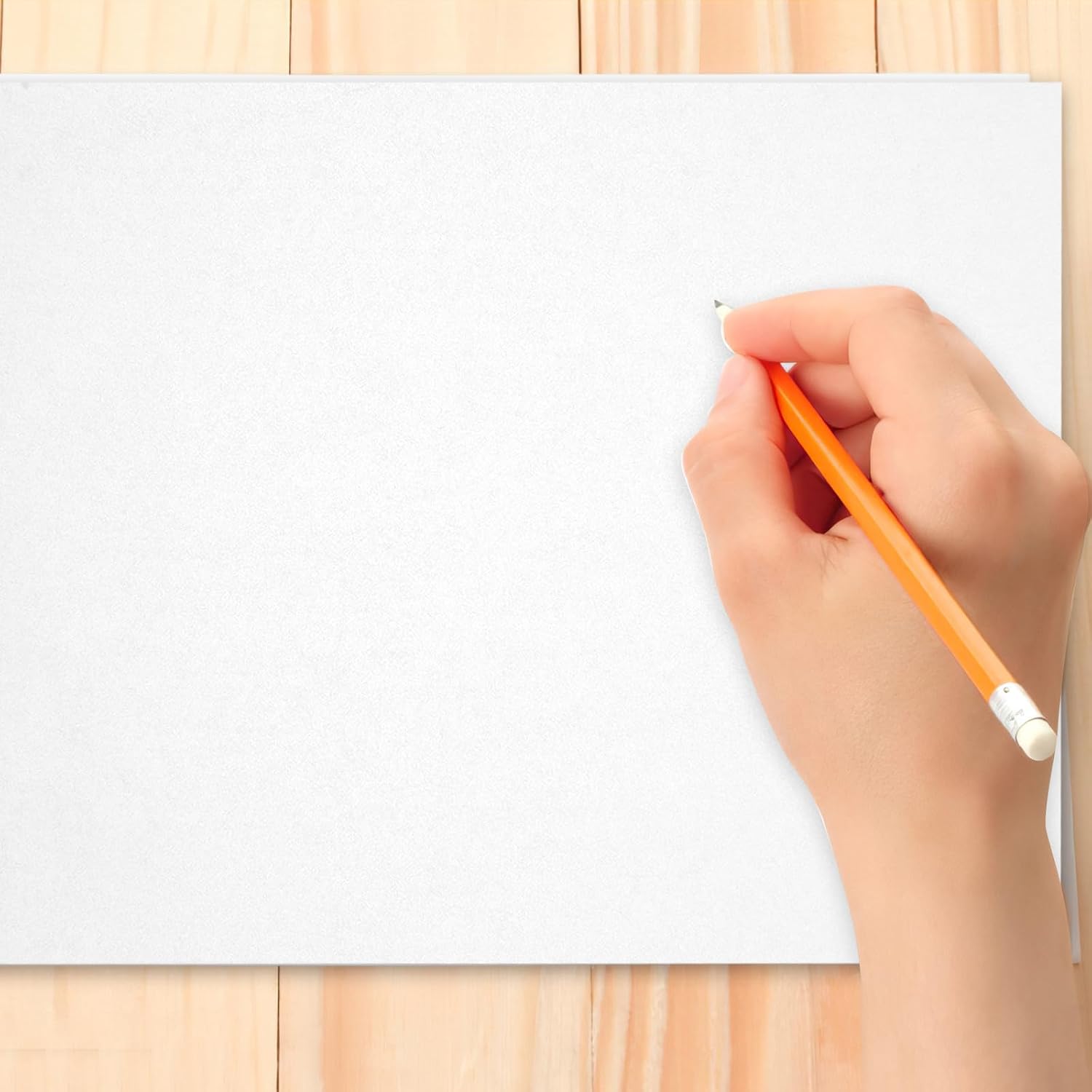 BCOATH 100 Sheets Professional Tracing Paper for Drawing and Calligraphy, A4 Translucent Sketching Copy Sheets, Portable Art Paper for Artists and Students