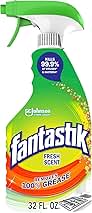Fantastik All Purpose Cleaner, Multipurpose Surface Cleaner & Kitchen Grease Removal, Packaging Designed to Prevent Leakage and Breakage, Fresh Scent, 32 Fl Oz