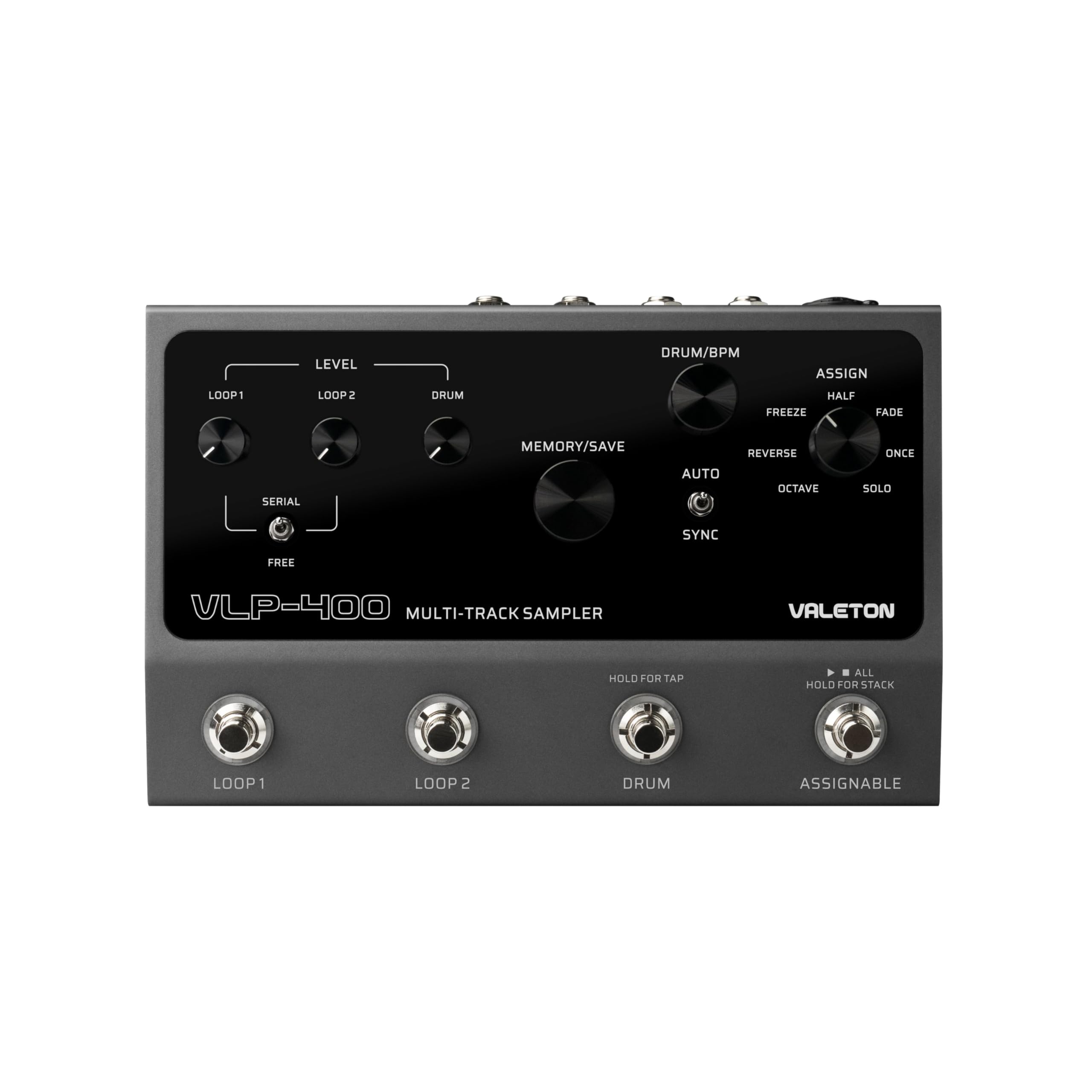 Valeton VLP-400 Multi Sampler Looper - Effetti per chitarra